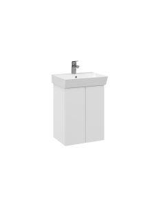 Aura allaskaappi kahdella ovella 50x35x68,3 cm, E2 Vaalea tammi