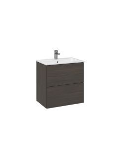 Astra allaskaappi kahdella laatikolla 60x40x60,3 cm, ruskea saarni