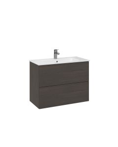 Astra allaskaappi kahdella laatikolla 80x40x60,3 cm, ruskea saarni