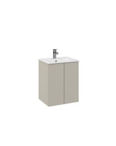 Astra allaskaappi kahdella ovella 50x40x60,3 cm, matta greige