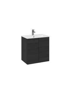 Astra allaskaappi kahdella ovella 60x40x60,3 cm, musta puu