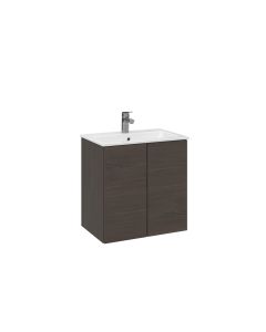 Astra allaskaappi kahdella ovella 60x40x60,3 cm, ruskea saarni